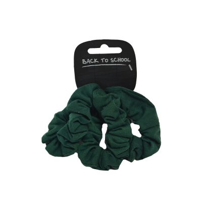 Bottle Green Jersey Scrunchie