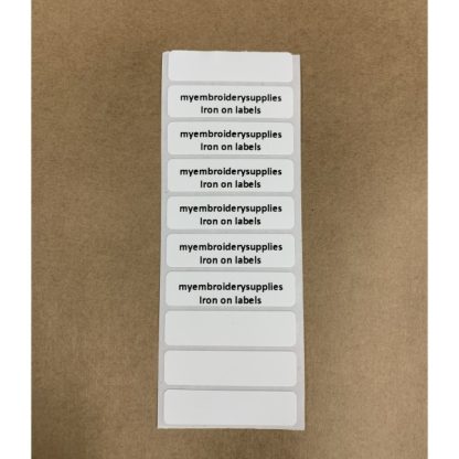 25 Iron on Name Labels - Image 2