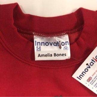 25 Iron on Name Labels