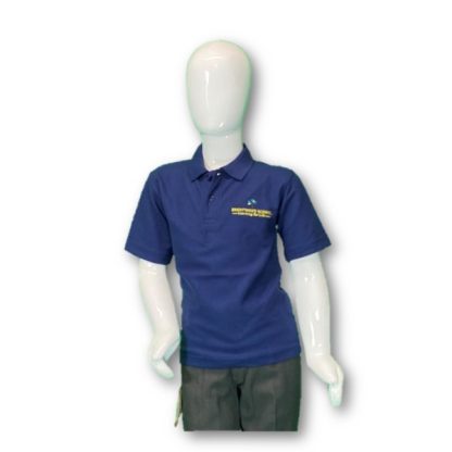 Navy School Polo Shirt