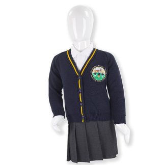 Navy Blue & Gold Knitted Cardigans