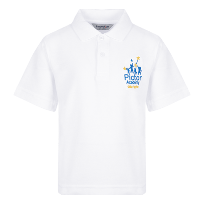 White School Polo Shirt