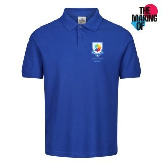 Royal Blue Staff Polo Shirt ( The making of )